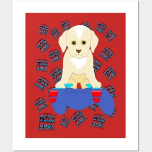 ADORABLE NEWBORN BABY KITTENS & PUPPIES Posters and Art